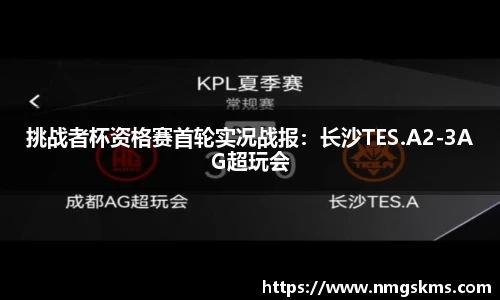 挑战者杯资格赛首轮实况战报：长沙TES.A2-3AG超玩会